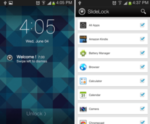 android-lockscreen-slidelock - BanaDersAnlat